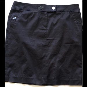 Stretch cotton skirt J. Crew spandex straight work